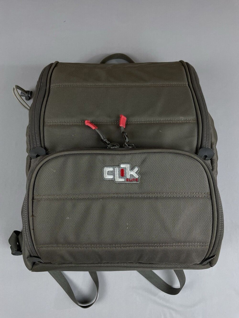 Clik Elite Pro Medium Camera Backpack Green Gray Versatile Hiking Laptop